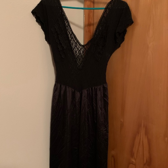 vandemere Other - Vintage black  Intimate wear  dress w/lace